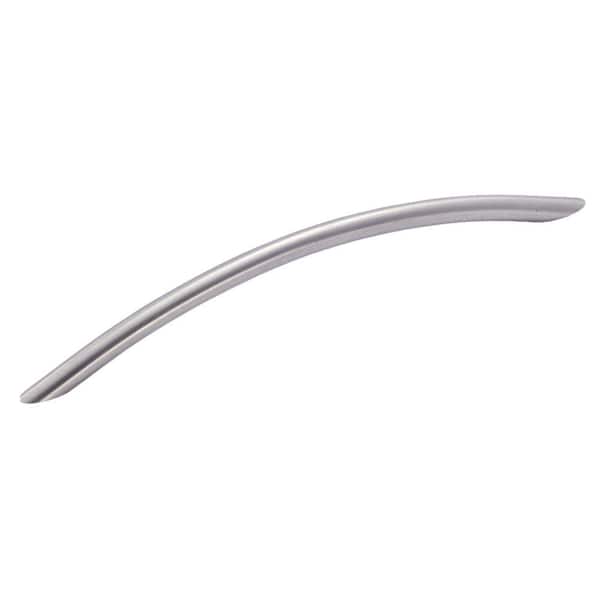 Stainless Steel 7-9/16 in. (192mm) Modern Satin Stainless Steel Arch Cabinet Pull