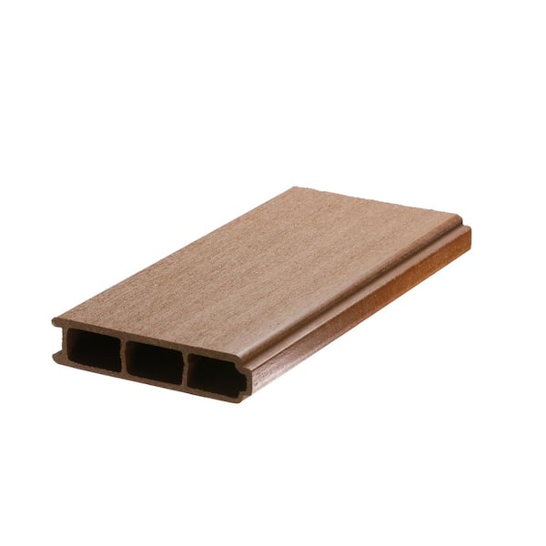 I.Dekk 1 in. x 6 in. x 12 ft. Mahogany Tongue and Groove Edge Composite Deck Board