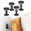 Angel Sar 4-Piece Black Adjustable Threaded Bed Frame Anti-Shake Tool for Beds Cabinets Sofas, 30-68mm WDOY2037