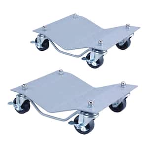3000 lbs. Capacity Car Tire Dolly Set (2-Pack)