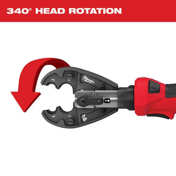 Milwaukee 2978-22K M18 6T Linear Utility Crimper Kearney