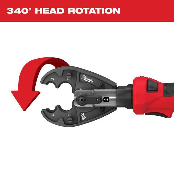 Milwaukee 6 store ton crimper