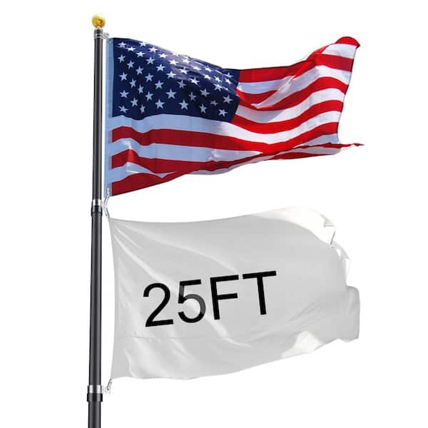 Home depot flagpole 25 deals ft