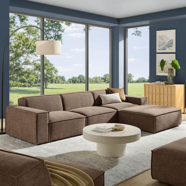 Modway Restore 118.4 in. Polyester Performance Fabric Upholstered