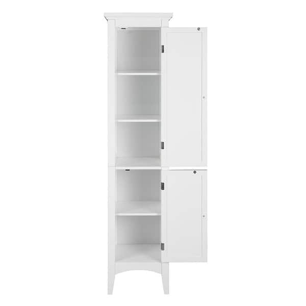 Bathroom Tower Storage Cabinet - 6 W x 13 D x 55.25 H - On Sale - Bed  Bath & Beyond - 28302754