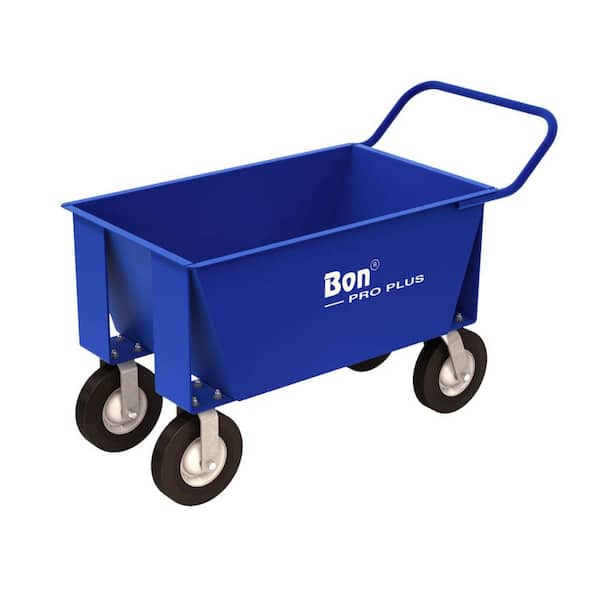 Bon Tool 6.5 cu. ft. Pro Plus Mortar Buggy with Semi-Pneumatic Wheels