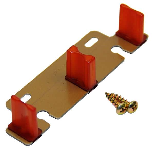 Johnson Hardware Adjustable Bypass Door Guide for 1-3/8 in. or 3/4 in. Thick Doors