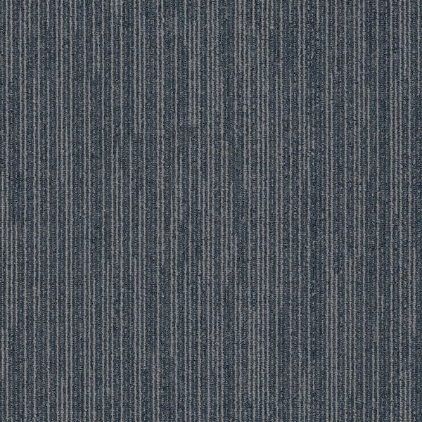 Jarvis - Drake - Blue Commercial/Residential 24 x 24 in. Glue-Down Carpet Tile Square (72 sq. ft.)