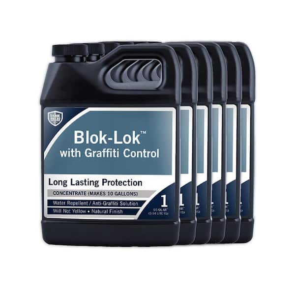 RAIN GUARD Blok-Lok with Graffiti Control 32 oz. Concentrate Water Repellent and Graffiti Coating Value Pack (Case of 6)