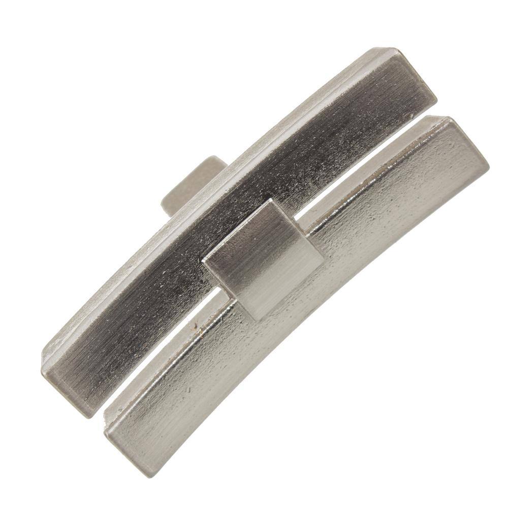 6-inch Brushed Nickel Industrial T-Handle Cabinet Knob Set