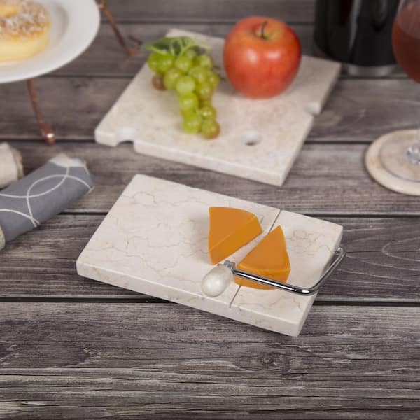 RSVP - White Marble Cheese Slicer – Kitchen Store & More