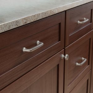 Liberty Casual Retreat 3-3/4 in. (96 mm) Satin Nickel Cabinet Drawer Pull