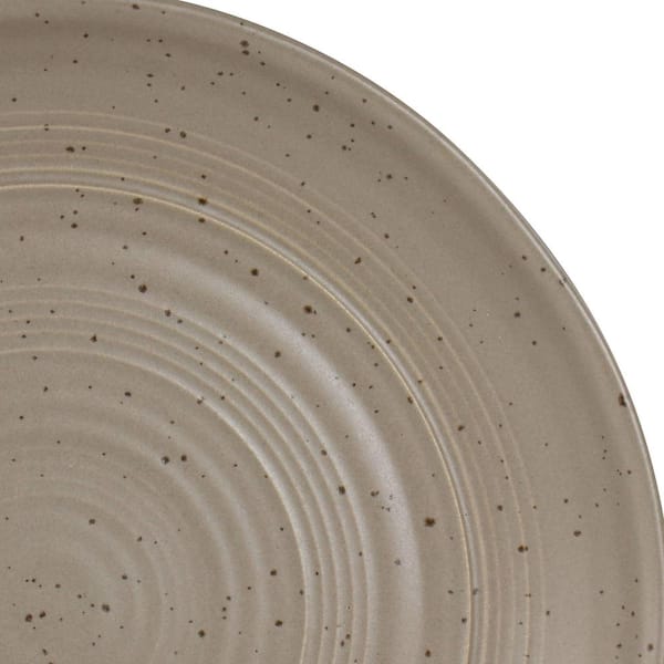 BEE & WILLOW Millbrook 24 fl. oz. 8.8 in. Mocha Brown Round Stoneware  Dinner Bowl (Set of 6) 985119857M - The Home Depot