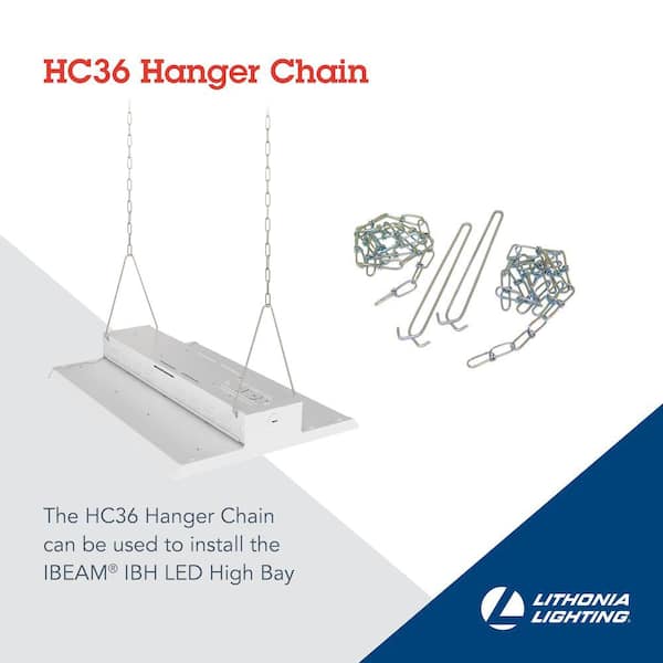 Lithonia Lighting 36 in. Strip and Wrap Light Chain Hanger HC36