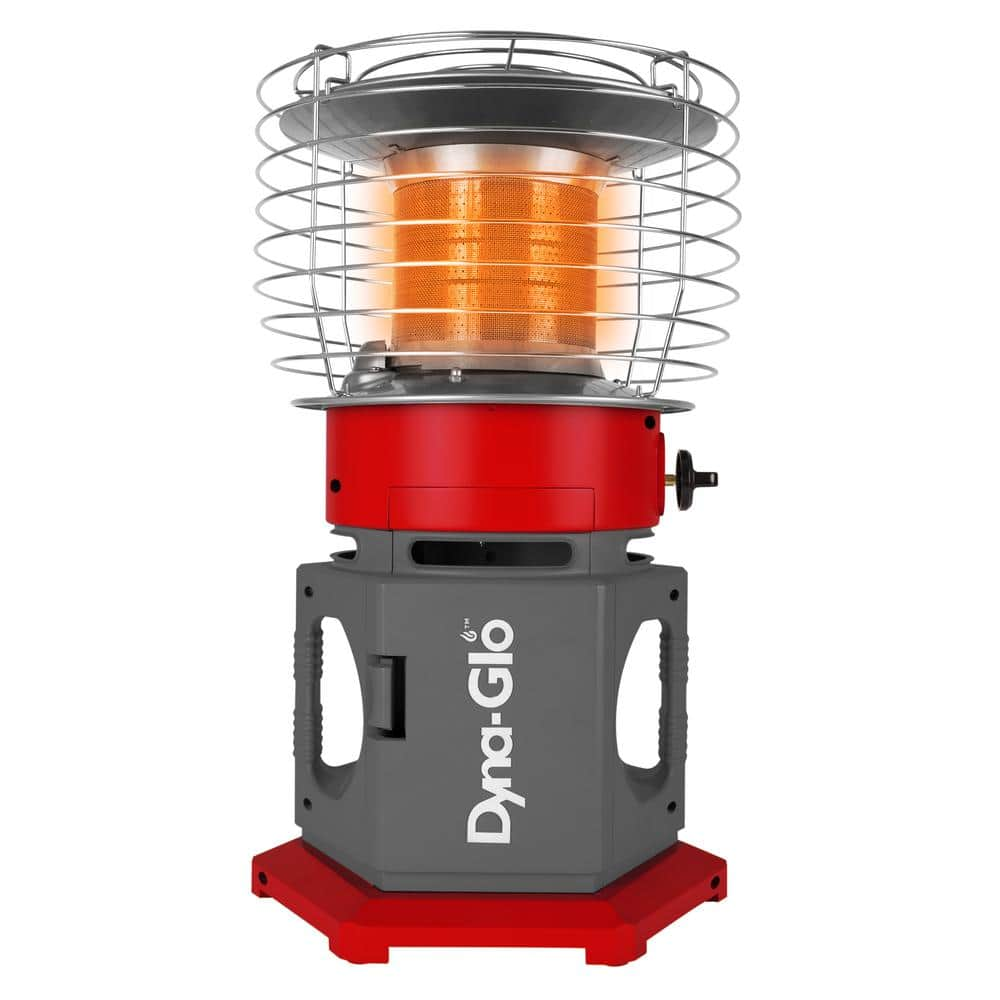 Reviews for Dyna Glo HeatAround Elite 18 000 BTU Portable Propane Space Heater in Red Pg 1 The Home Depot