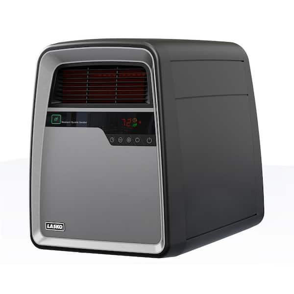 Lasko Infrared Quartz 1500-Watt Electric Portable Space Heater with Remote Control and Cool-Touch Housing