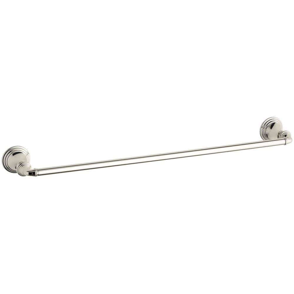 KOHLER Devonshire 24 in. Towel Bar in Vibrant Polished Nickel K10551