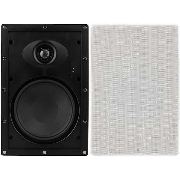 Micro-Edge 6.5 in. Woofers L/R/Surround In-Wall Speaker Set