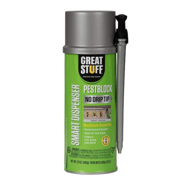 GREAT STUFF Smart Dispenser 12 oz. Pestblock Insulating Spray Foam Sealant