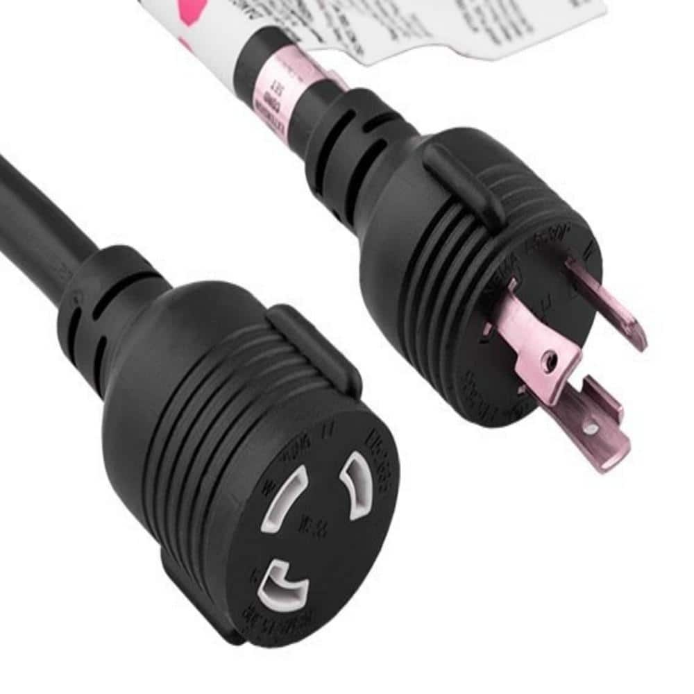 SANOXY 3 ft. 10 AWG 30 Amp 125-Volt Extension Power Cord (NEMA L5-30P to NEMA L5-30R)