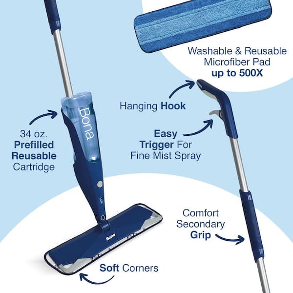 Hardwood Floor Premium Microfiber Spray Mop