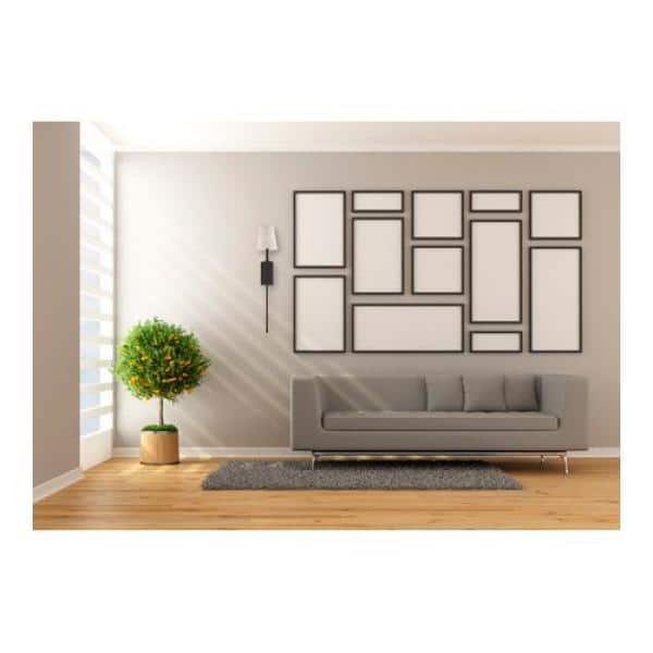 Monroe Classic Bronze 1-Light Wall Sconce with Fabric Shade