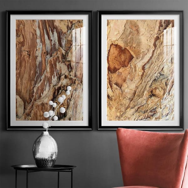 Brown Abstract Wall Art Set of 3 DIGITAL Download Poster 24x36