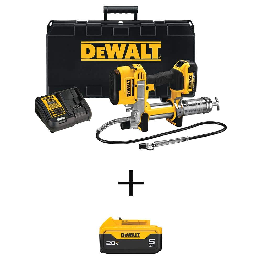 Dewalt cordless grease gun home depot sale