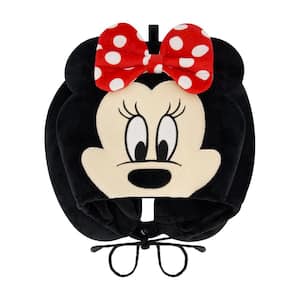 Disney Minnie Mouse Neck Travel Pillow hoodie Black