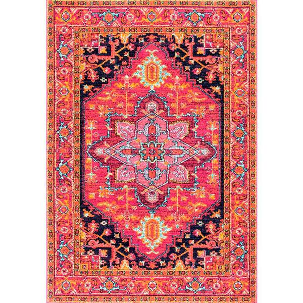 nuLOOM Vonda Persian Pink 9 ft. x 12 ft. Area Rug