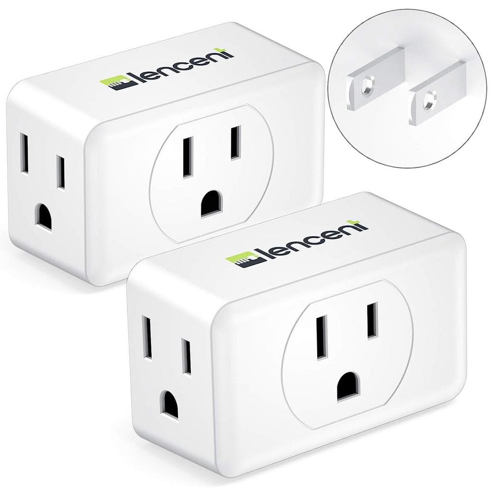 2 plug to 3 plug adapter home depot