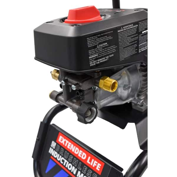 AR Blue Clean Maxx3000, 3000 PSI, 1.3 GPM, Electric Induction Motor  Pressure Washer Maxx3000 - The Home Depot