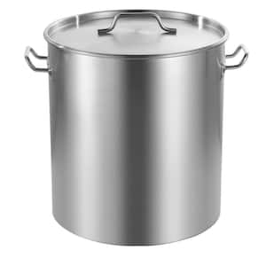 VEVOR Commercial Stockpot 64 qt. Stainless Steel Nonstick in