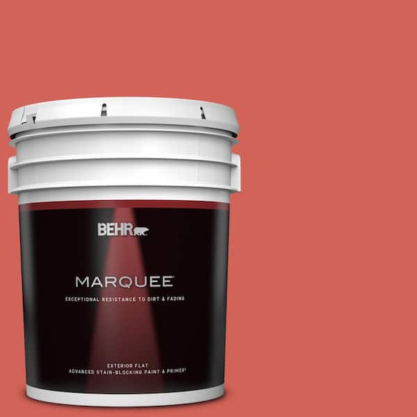 BEHR MARQUEE 5 gal. Home Decorators Collection #HDC-MD-05 Desert Coral Flat Exterior Paint & Primer