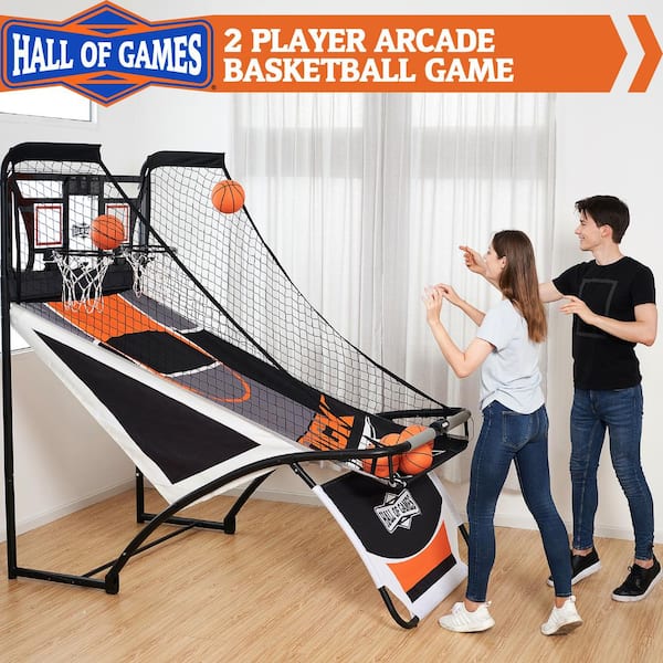 HALL OF GAMES 2 Player Arcade Basketball Game BG144Y20004 - The