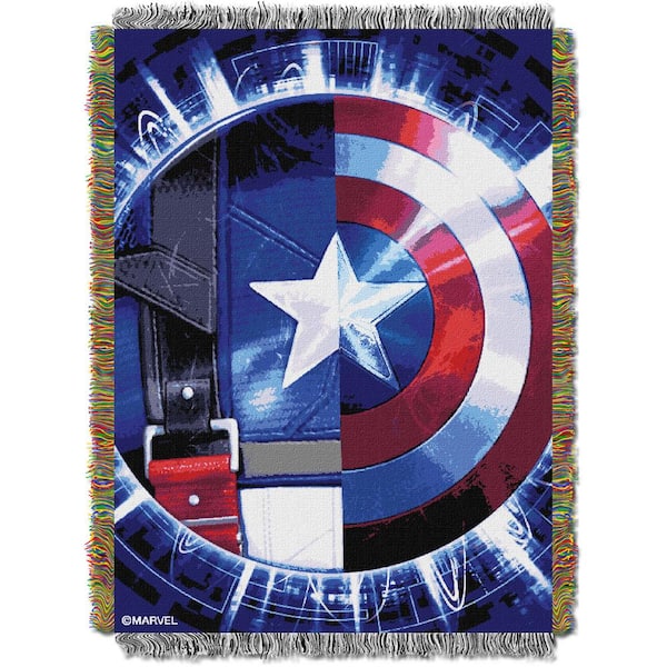 THE NORTHWEST GROUP Avengers Star Agent Woven Tapestry Throw