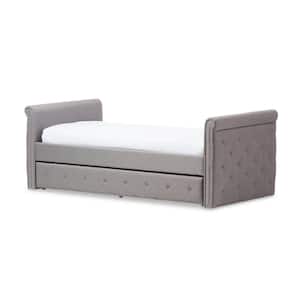 Swamson Gray Trundle Day Bed