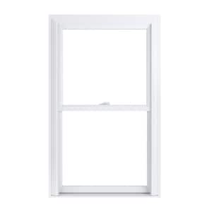 27.75 in. x 45.25 in. 70 Pro Series White Double Hung Low-E Argon Glass Vinyl Replacement Window, Screen Incl