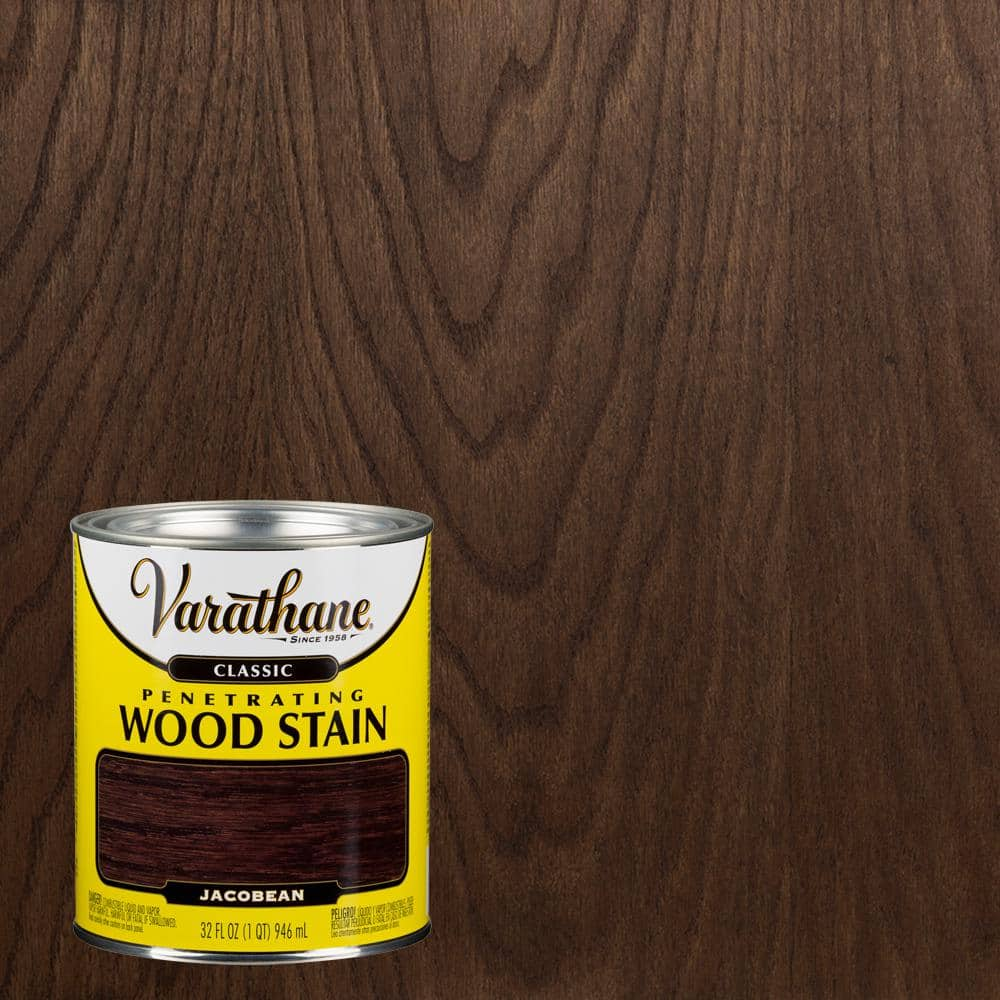 Varathane 1 qt. Jacobean Classic Wood Interior Stain 339722 - The Home Depot