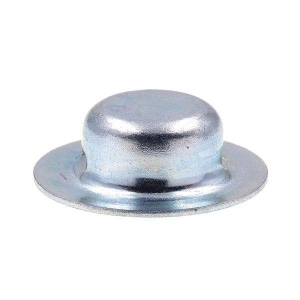 Prime-Line 3/8 in. Zinc Plated steel Axle Hat Push Nuts (10-Pack)