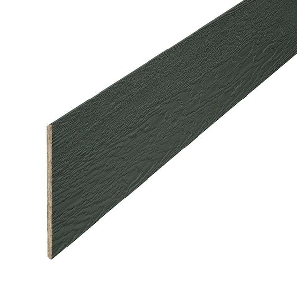 DIAMOND KOTE 8 in. x 16 ft. Emerald Woodgrain Composite Prefinished Lap Siding (4Pack) 221084