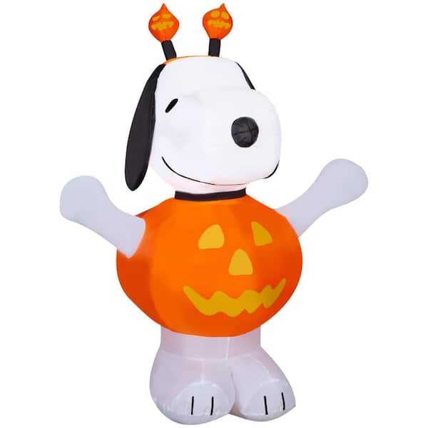 4 ft Airblown-Snoopy in Pumpkin Outfit Halloween Inflatable