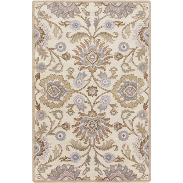 Livabliss Cambrai Ivory 2 ft. x 3 ft. Indoor Area Rug