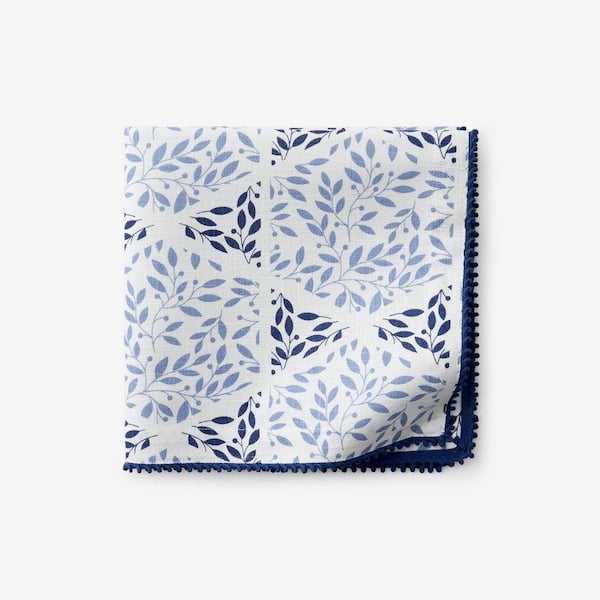Company Cotton Hanukkah 19 in. W x 19 in. H Blue Cotton Napkins Set of 4