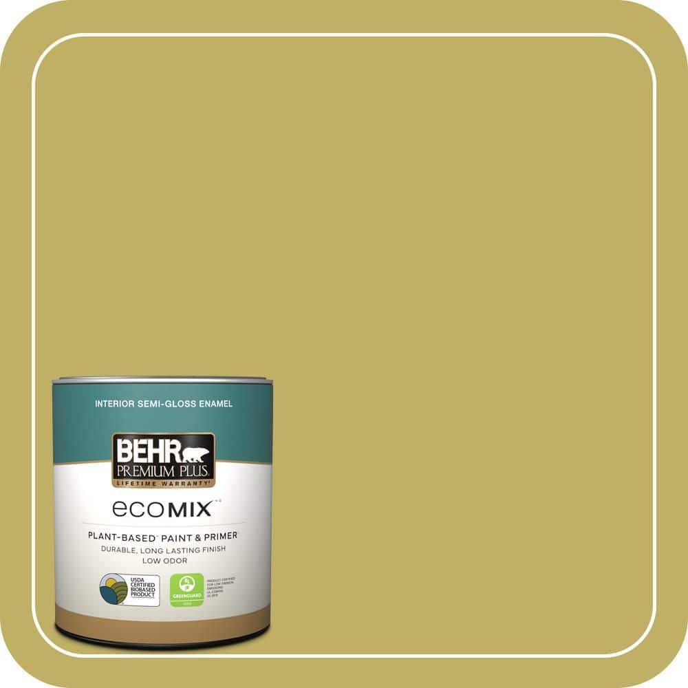 1 qt. #PPU9-06 Riesling Grape Semi-Gloss Enamel EcoMix Plant-Based Interior Paint & Primer price history on PriceWatchPro