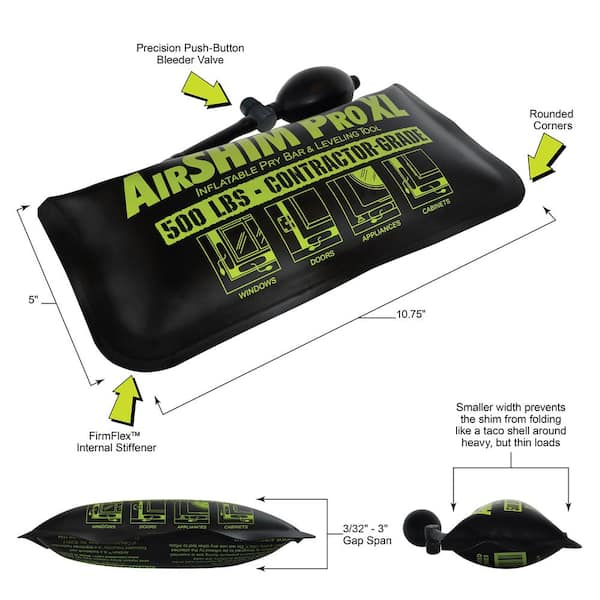 3pc Inflatable Air Wedge Set