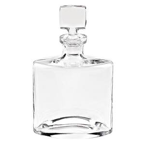 11 in. High 32 oz. Whitney European Mouth Blown Lead Free Crystal Decanter