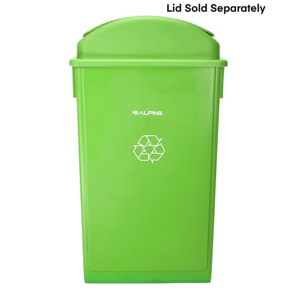 Lime Small Plastic Bin