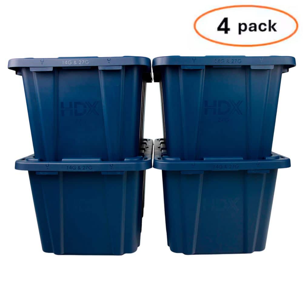 27 Gal. Tough Storage Tote in Moonlit Ocean (4-Pack) price history on PriceWatchPro