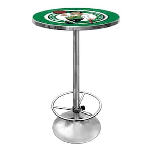NBA Boston Celtics Chrome Pub/Bar Table